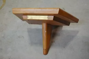 4 Available - Oak Wood Statue Wall Pedestals Brackets 16"w x 10"d (CU#396) - Picture 1 of 12