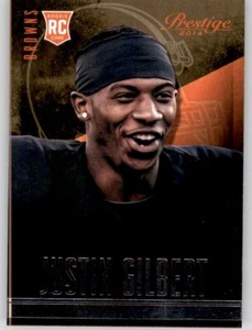 Prestige Justin Gilbert Rookie RC PWE 2014 Inserto NFL Browns #223 - Imagen 1 de 2