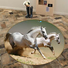 3D White Horse Zhua2019 Game Non Slip Rug Mat Photo Carpet Zoe