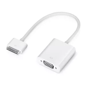  Apple 30-Pin to VGA Adapter - MC552ZM/B - White A1368 - Genuine - Picture 1 of 5