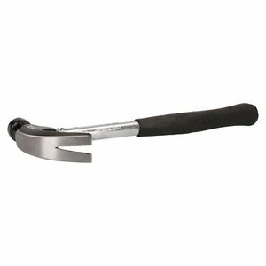 Removedor de uñas eje de acero con mango tubular de garra curva de 16 oz - Imagen 1 de 3