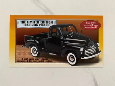 Folleto Danbury 1953 camioneta GMC como nueva Foto 1 de 3