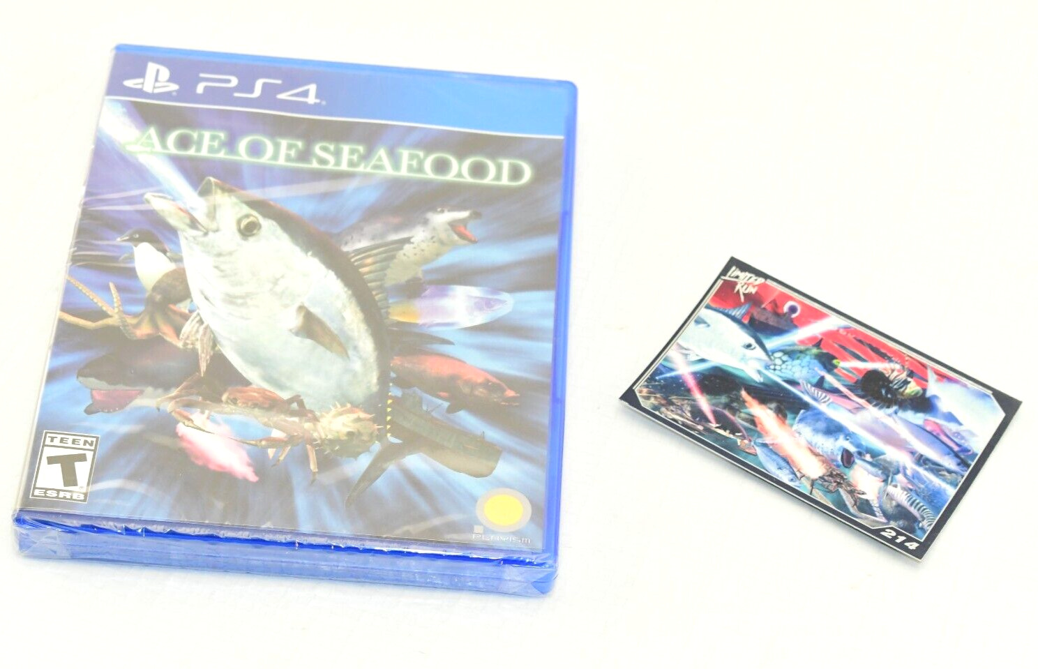 Ace of Seafood (Playstation 4, PS4) Limited Run Games LRG #142 w/ CARD FAST SHIP