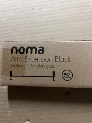 Noma Easy Fit Verlängerungsstück schwarz 7 cm Schwarz - Bild 1 von 4