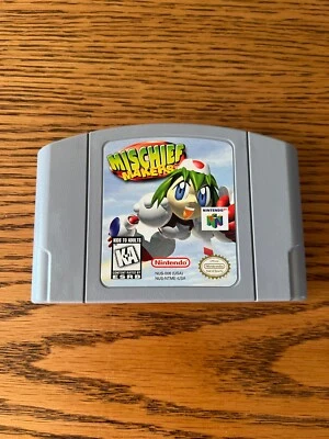 Carro auténtico Nintendo 64 N64 Mischief Makers solo Foto 1 de 2