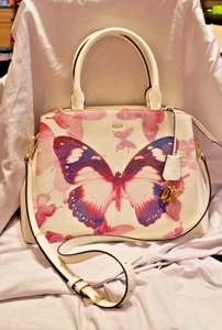 Cartera DKNY Butterfly Paige - Cuero, Preciosa, Usada, Excelente Estado - Imagen 1 de 16