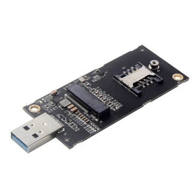 Cablecy  NGFF M.2 Key-B WWAN to USB 3.0 Adapter Card SIM For 3G/4G/5G LTE Module - Image 1 of 4