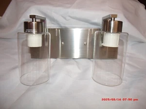 2 Globe Lighting Fixture - Picture 1 of 4