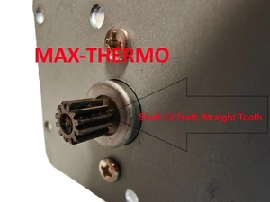 gruppo robomow MSB7006A PER albero ingranaggio MOT7000A 12 denti dente dritto!!! - Foto 1 di 6