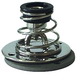 BASE DE PIE DE ACERO INOXIDABLE NAUTOS 91044 CON PLACA DE CUBIERTA INFERIOR DE ALEACIÓN-1/4" PIN DIAM. - Imagen 1 de 2