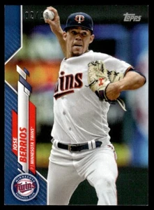 2020 TOPPS MINI BLUE /10 Jose Berrios Minnesota Twins #124 - Picture 1 of 2