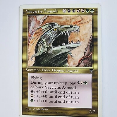 MTG Vaevictis Asmadi  – Chronicles Card # 89 - Image 1 of 4