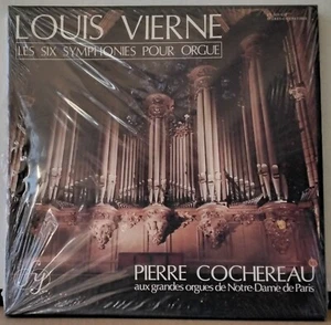 FY 5LPs BOX SEALED FRANCE LOUIS VIERNE - LES SIX SYMPHONIES POUR ORGUE COCHEREAU - Picture 1 of 3