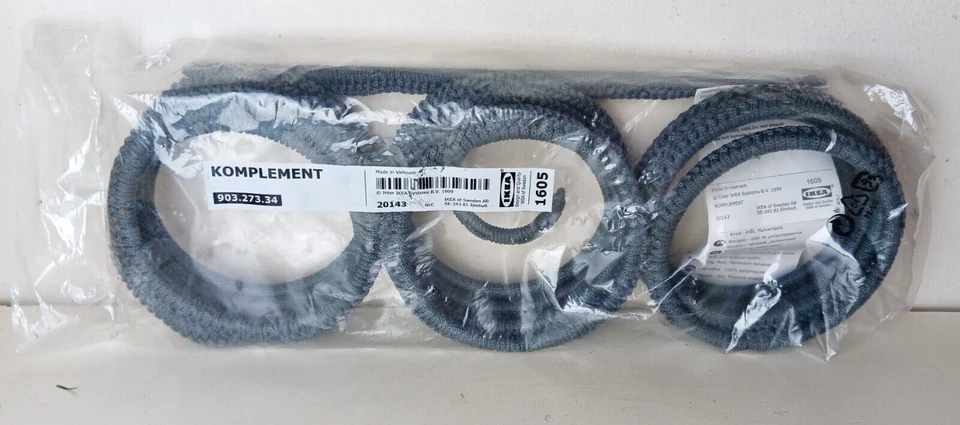 Ikea KOMPLEMENT Multi-use Hanger - Scarf - Tie - Belt Dark Grey 903.273.34