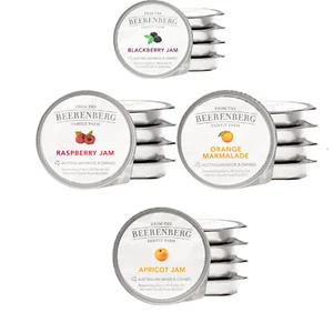 BULK LOT 80 x Beerenberg Mixed Jams Apricot, Honey, Blackberry, Raspberry 14G | - Picture 1 of 1