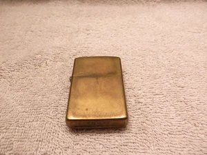Vintage Messing Zippo F VIII Feuerzeug (reparaturbedürftig & gereinigt) - Bild 1 von 5