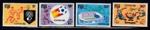 FIJI España '82 World Cup MNH set