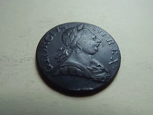 George III Half-Penny 1774 Nice Grade Colonial (4816) - Picture 1 of 8