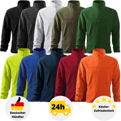 Fleecejacke Herren Jacke Arbeitsjacke Pullover Warme Winterjacke Polar S bis XXL - Bild 1 von 4