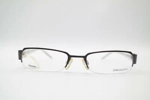 Gafas vintage Davidoff 95039-322 titanio negro cobre transparentes NOS - Imagen 1 de 6