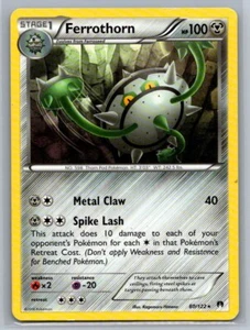2016 Pokemon XY BREAKpoint Ferrothorn 80/122 - Picture 1 of 2
