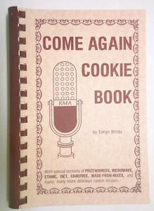 Vintage 1987 KMA's Festival Come Again Cookie Book Evelyn Birkby 144 pages - Picture 1 of 10