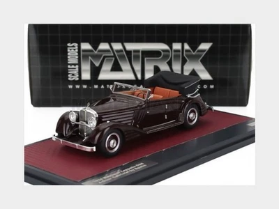 MATRIX SCALE MODELS MX41301-013 MAYBACH - ZEPPELIN DS8 CABRIOLET OPEN 1934 - BRO - Immagine 1 di 2