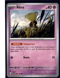 Abra - 080/167 - Pokemon Twilight Masquerade - Picture 1 of 1
