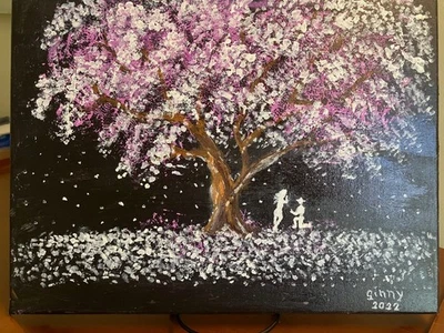 Acrylic Painting Feel The Excitement Of This Marriage Proposal For Young Love - Image 1 of 3