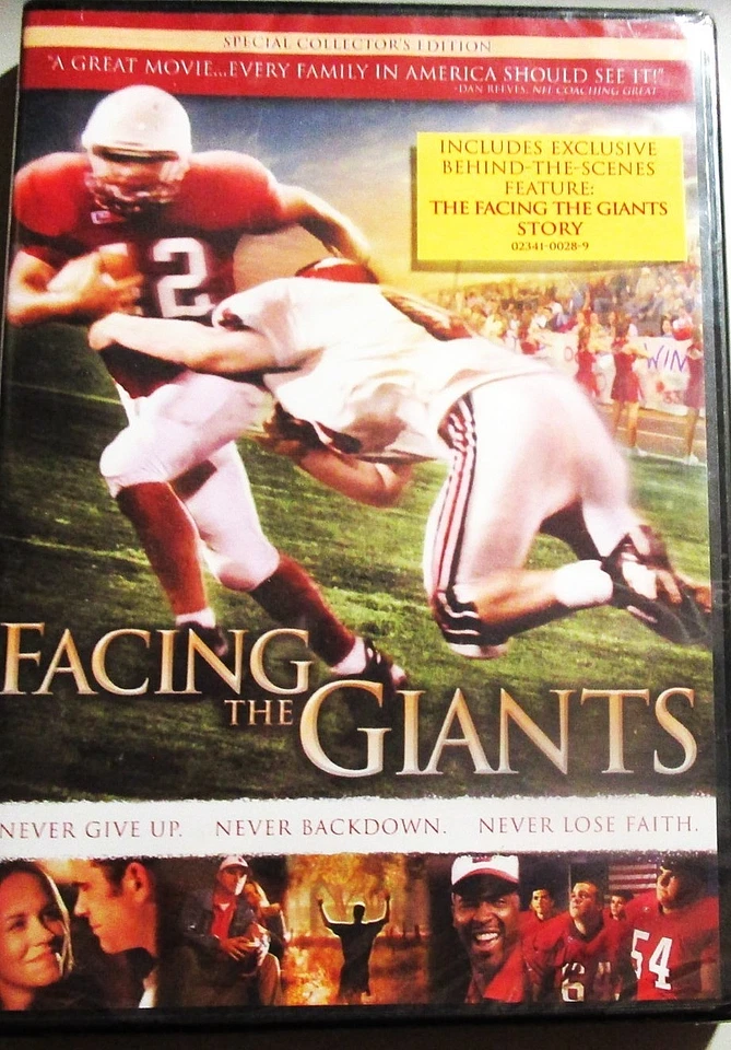 Facing The Giants (DVD)  NEW SEALED - Image 1 of 1