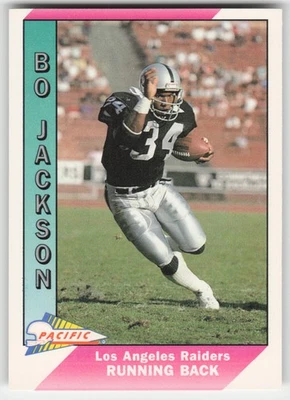 Pacific Bo Jackson #234 1991 Los Angeles Raiders Foto 1 de 2