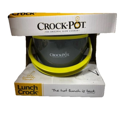 Crockpot Electric Lunch Box, Portable Food Warmer for On-the-Go, 20-Ounce, Grey - Image 1 of 2