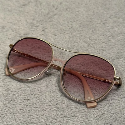 Gafas de sol CONVERSE H099 marco de metal dorado rosa 56-17-140 mm lente rosa degradado Foto 1 de 4