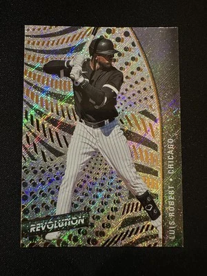2021 Chronicles Revolution #38 Luis Robert Base Chicago White Sox Card - Image 1 of 2
