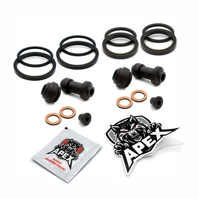 Brake Caliper Seal GL1500 Goldwing K 1989 Front Honda Parts Rebuild Repair Kit Foto 1 de 4