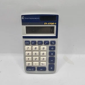 Texas Instruments TI-1706 III Calculator w/out Cover Free Ship same day Vintage - Picture 1 of 4