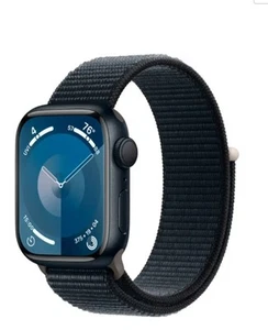 Apple Watch Series 9 45mm Aluminum Case with Sport Band Midnight (GPS)  - Zdjęcie 1 z 3