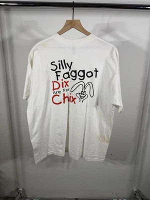 Vintage 1990s Trix Cereal Obscure Parody T-Shirt Size XL Streetwear Casual Rare - Image 1 of 4