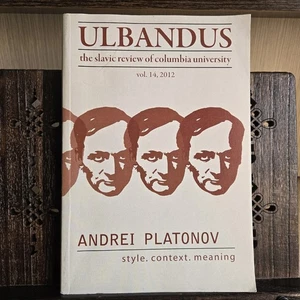Ulbandus Vol. 14 – Andrei Platonov: Style, Context, Meaning – Rare 2012 Issue - Picture 1 of 10