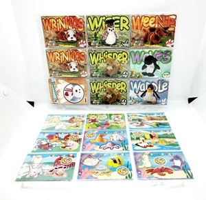 Beanie Baby Back To Back Sheets Of Filled Trading Cards (Totaling 36 Cards) - Picture 1 of 2
