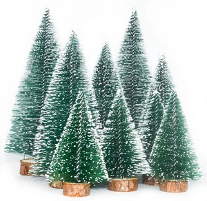 9 Pezzi Spazzola Bottiglia Alberi di Natale, Accessori Villaggio di Natale, Natale - Foto 1 di 12