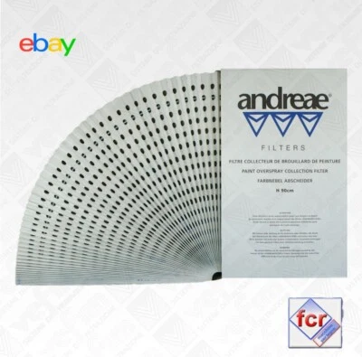 FILTRO ORIGINALE ANDREAE  PER CABINE DI VERNICIATURA A SECCO - Imagen 1 de 4