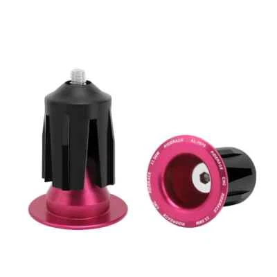 1 Pair Aluminum Bicycle Handlebar End Plugs for Mountain Bike Flat/Riser Bar Cap - Image 1 of 4