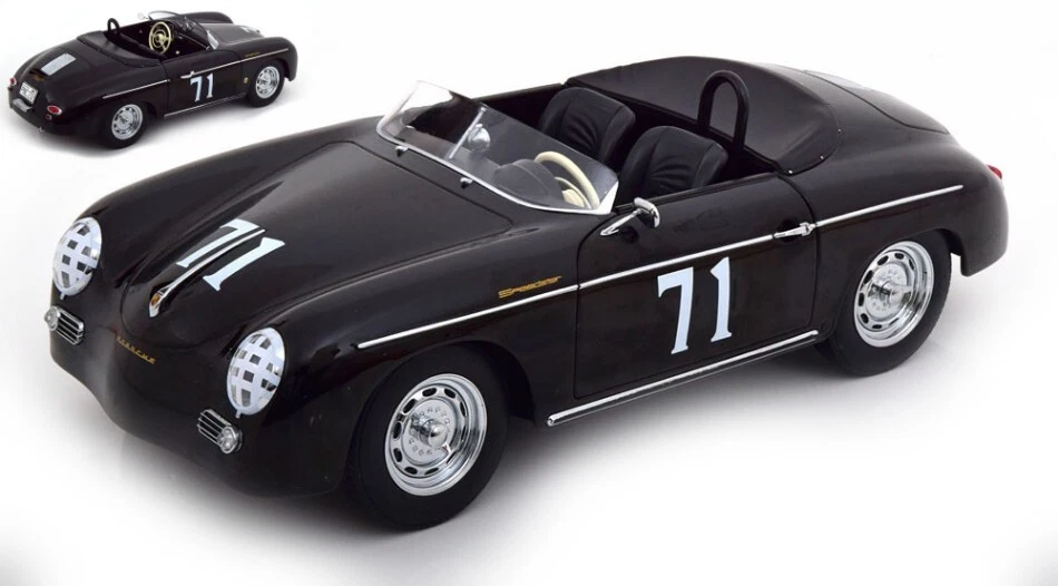 Modellino auto scala 1:12 PORSCHE 356 A SPEEDSTER Steve Mcqueen modellismo - Immagine 1 di 1