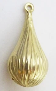 Vintage 14 Karat Gold Anhänger in Tränenform - Bild 1 von 4