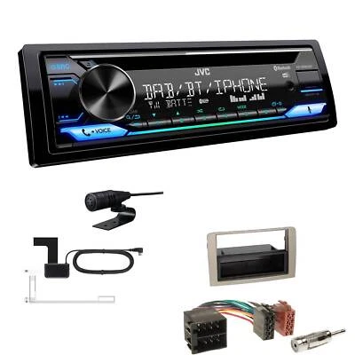 JVC KD-DB922BT Autoradio DAB+ Bluetooth für Lancia Musa 2004-2012 anthrazit - Bild 1 von 4