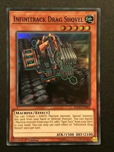 Pala de arrastre Infinitrack | INCH-EN004 | Súper Rara | 1a Edición | YuGiOh JCC - Imagen 1 de 3