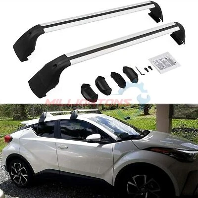 Barras transversales de techo para Toyota C-HR CHR 2018 2019 2020 2021 2022 barras transversales superiores Foto 1 de 4