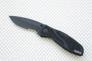 1670GBBLKST  KERSHAW BLUR pocket knife spring assist with glass breaker NEW BLEM - Picture 1 of 3