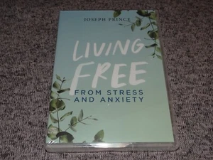 Living Free from Stress and Anxiety by Joseph Prince (4 Audio CDs, 2020) SEALED - Picture 1 of 2